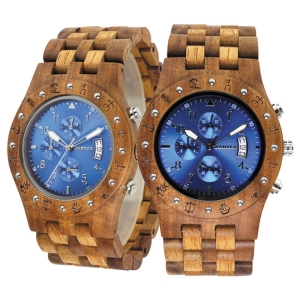 New KAHALA deals Handmade Wooden Watch ~ Asian Koa